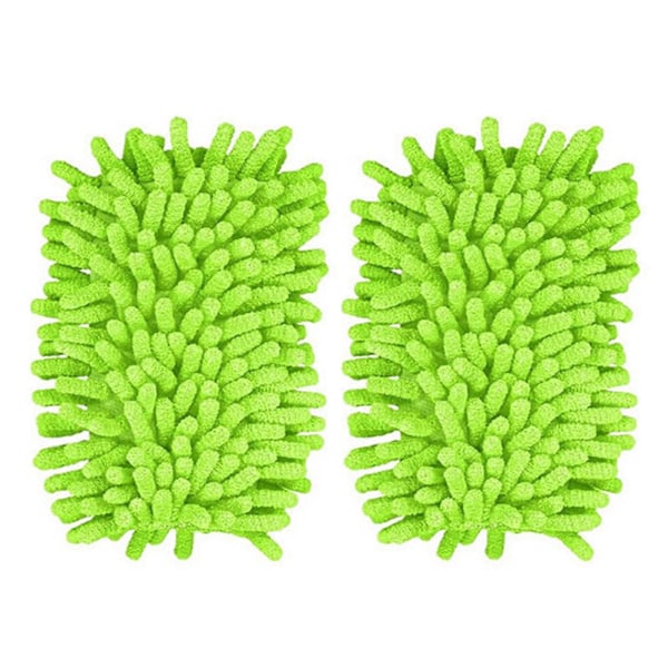 2/4/6 stk. moppekludbetræk, udskiftning, slidstærk, falmebestandig, vaskbar, hurtigtørrende, let at installere, håndstøvekost refills, rengøringsklud til Swiffer Green 2pcs