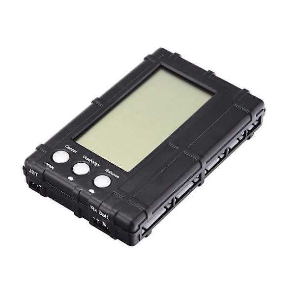 3 i 1 LCD RC Batteri Urladdare Balanserare 2-6s Batterispänningsmätare