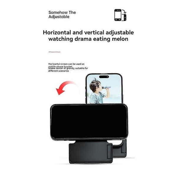 Handhållen Selfie Booster, Multifunktionellt Video Selfie Vloggrepp, Portabel Magnetisk Handhållen Mobiltelefon Stabilisator, C