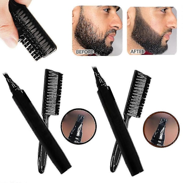 -prond Ing Pen, Barber Pen Børste Herre Rep S, Ly Forbedre Ansigts H Brown B