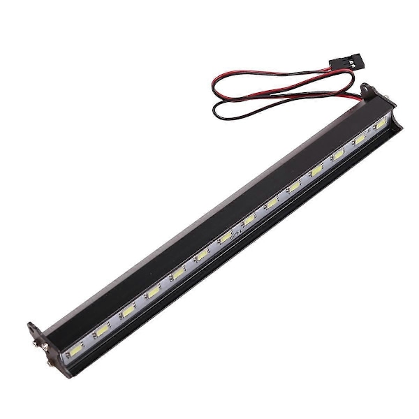 RC Bil Tak LED Ljusramp Justerbart Läge för 1/10 Crawler SCX10 Wraith Capra TRX4 TRX6 CC01 180mm