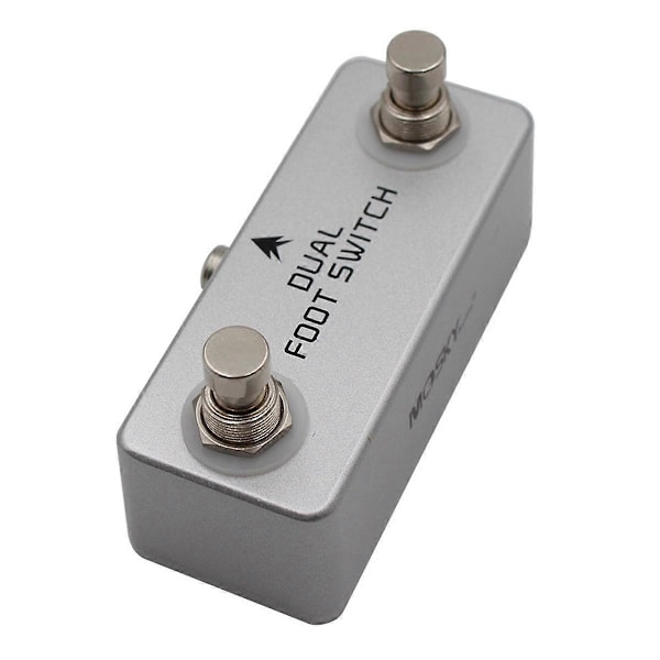 Dubbel Fotpedal Gitarrpedal Dubbel Fotomkopplare Gitarrtillbehör