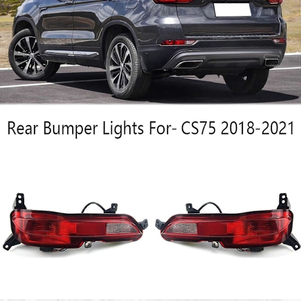 Höger Bakre Stötfångarlampor Bakre Reflektor Stoppljus Bakre Dimljus Bromslampa För- Cs75 2018-2021