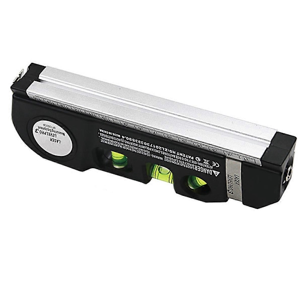 Multifunktionell Laserlinjal Laser Multifunktionell Laserpass och Vattenpass Metriska Linjaler Laser Rak Linje Horisont