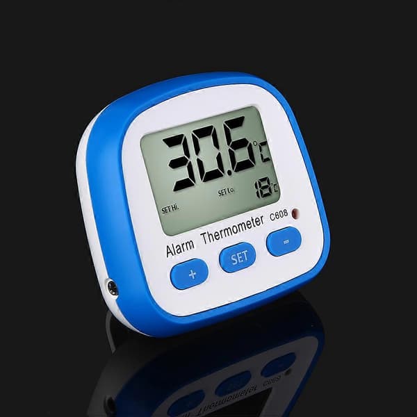 Wifi Termometer Digital Termometer Hög- och lågtemperaturlarm C608 Termometer Inomhus- och utomhustermometer