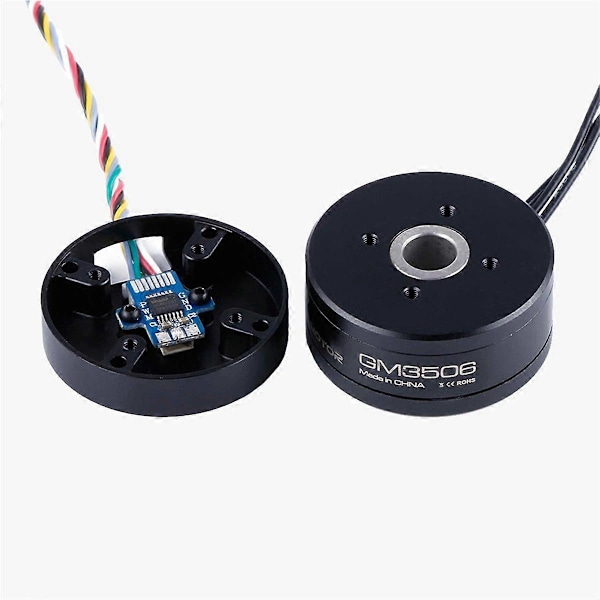 GM3506 Borstlös Gimbalmotor Ihålig Axel med AS5048A Encoder för SLR Kamerastabilisering RC Multirotor DIY Tillbehör