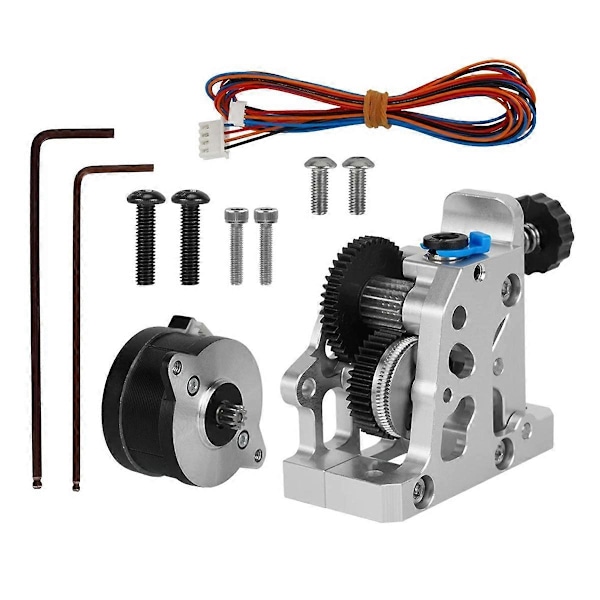 Kaksoisvaihde-ekstruuderi CR10 10S Ender3 V2 VORON Silverille