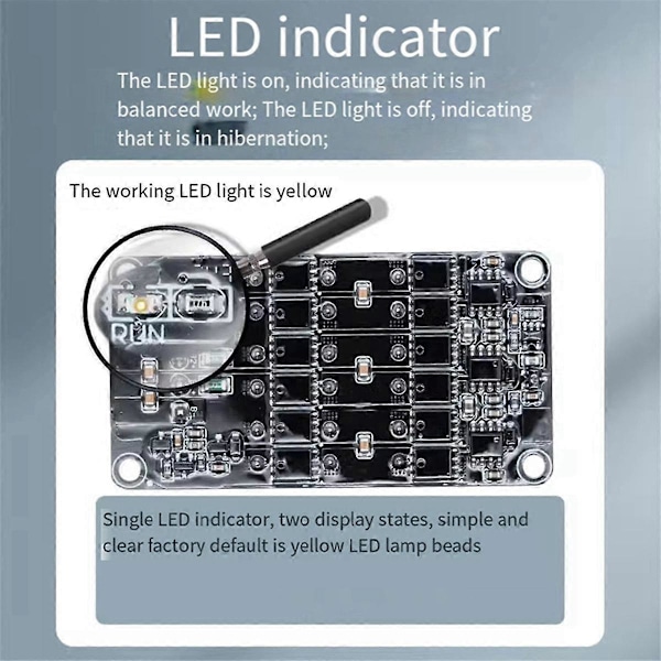 5.5A Høj Strøm Balance Modul 17S Aktiv Equalizer Balancer Lifepo4/Lipo/Lto Batteri Energi Kondensator