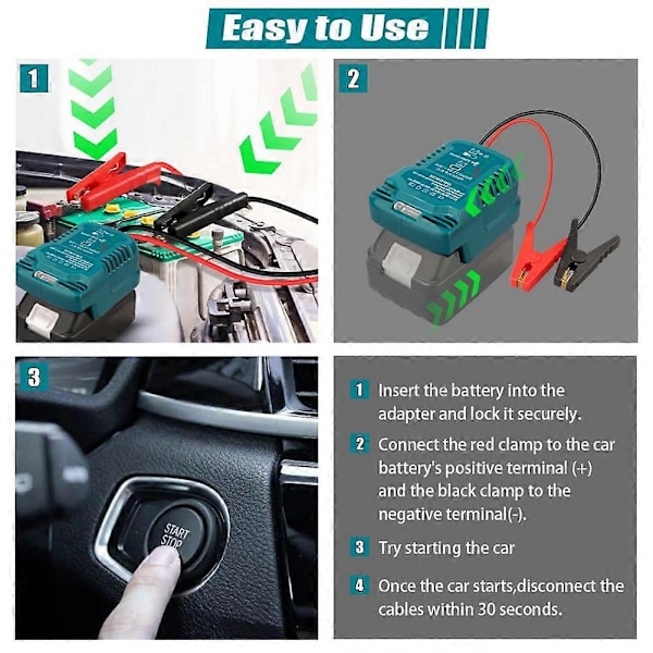 Startkablar Startkit för 18V Batteri