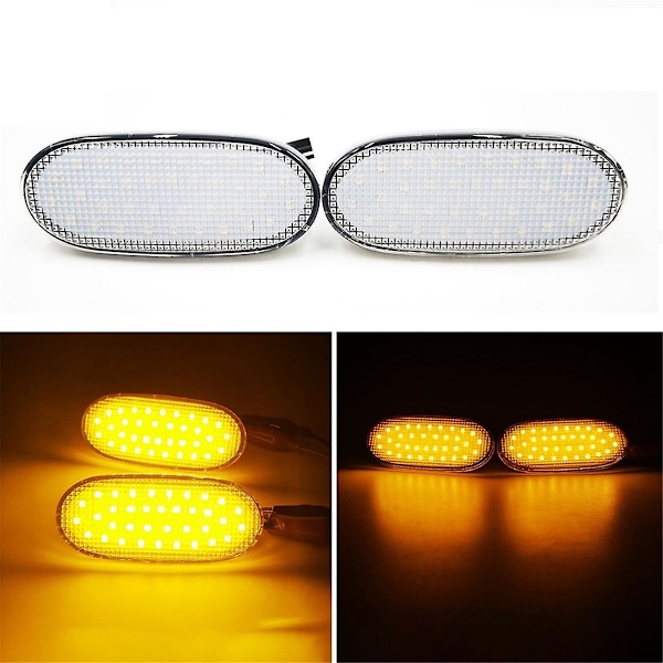Bil Blinkers Ljus LED Bil Sida Markering Blinkers Ljus för Sprinter W906 2006-2018 9068201456 Tran