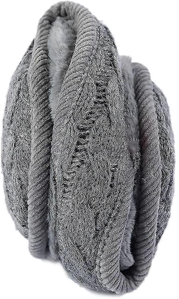 Unisex Varma Stickade Öronmuffar Kashmir Utomhus Päls Öra