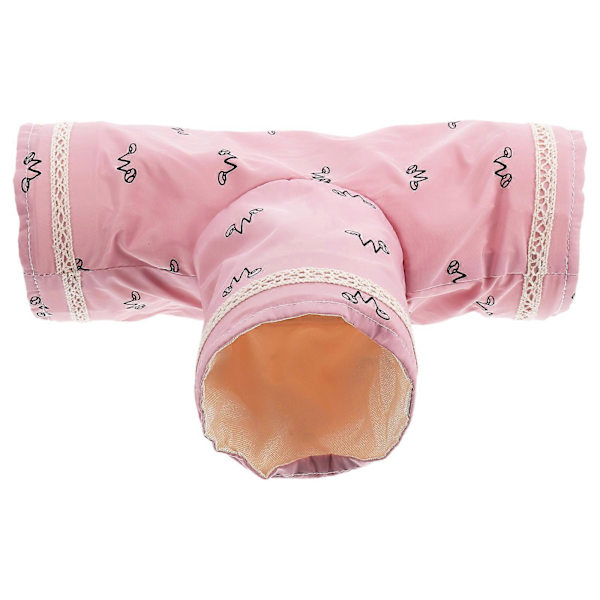 Hamstertunnelhusleksak Marsvin Hamster Chinchillor Hus Lekleksak (Rosa)