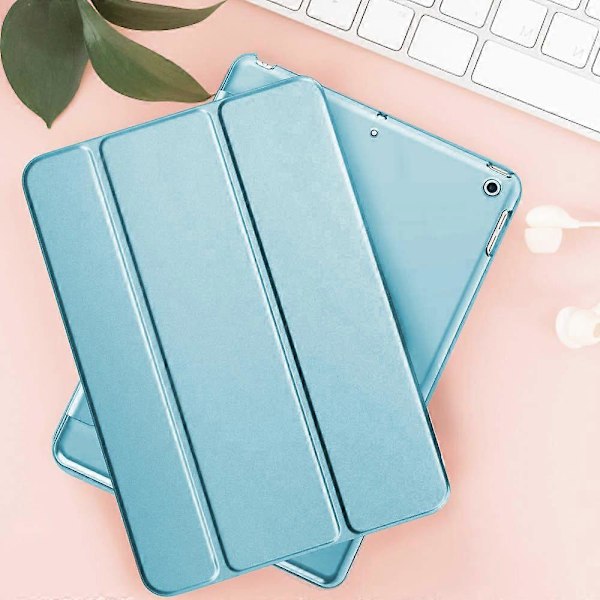 Kompatibel med Ipad Mini 4 - Slimmad Lättvikt Smart Skal Ställ Skydd Passar 7.9 Tum-Blå