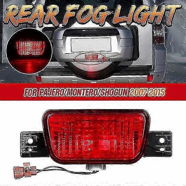 Bil Bakre Reservdäck Lampa Bakre Stötfångare Ljus Dimljus För Pajero Montero 2007-2015 8337a068