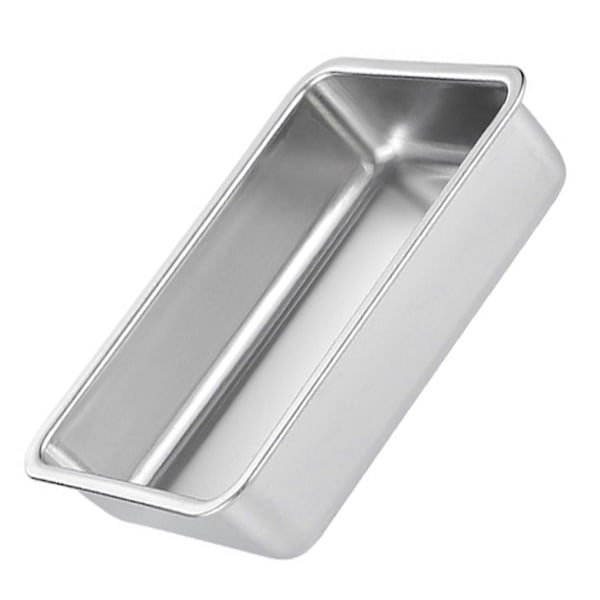 Serveringsbrickor Non-stick Multifunktionell Rektangulär Metallbricka i Rostfritt Stål för Kök Silver 1