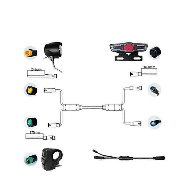 Quantum Controller Vattentät Linje DK336 Ljusgrupp Fram Bakljus