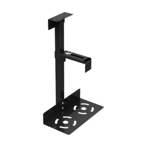 Universal PC-kabinet Holder Justerbar Værtsboks Stand Sort