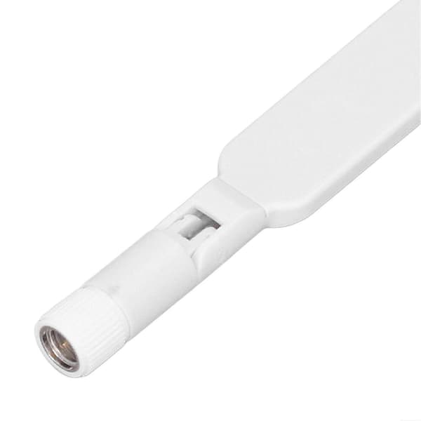 2st Rundstrålande Antenn 4G LTE Hög Förstärkning Dataöverföring SMA Hane Vikbar Limstift Vit