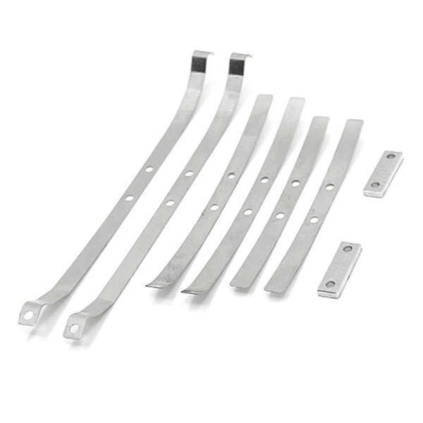 För MN 1/12 MN82 LC79 RC Bil Bakaxel Fjäderfästen Kit Silver