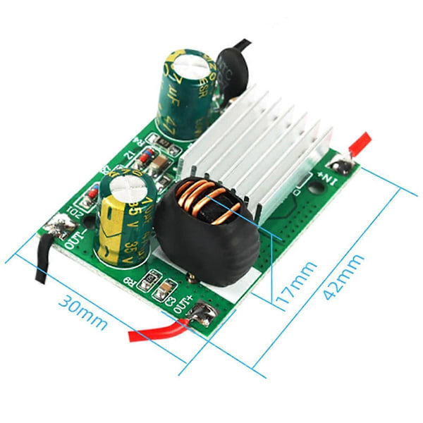 DC-DC Step-Down Strømforsyningsmodul 9-90V til 12V Step-Down Modul
