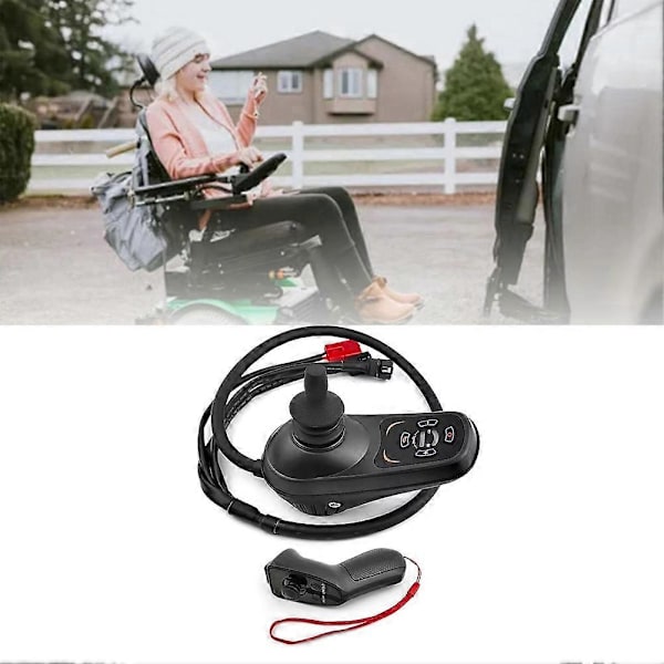 24V Dubbeldrift Borstad Motor Joystick Kontroller
