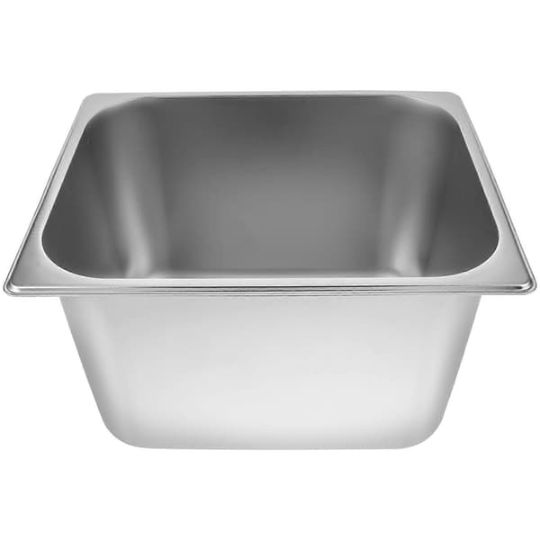 Rustfri Stål Madbeholder Stor Kapacitet Buffetfad Genanvendelig Buffetbakke Mad Catering Holder