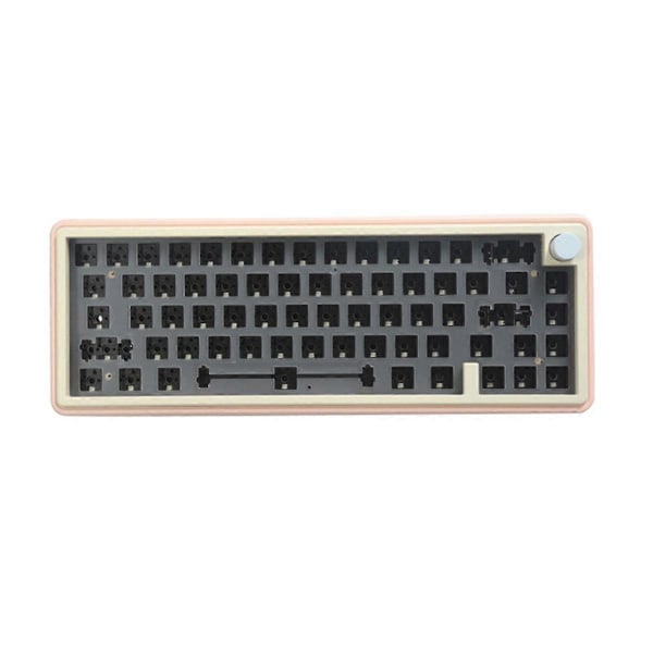 LMK67 CNC DIY Mekaniskt Tangentbordskit RGB Hot Swap, B