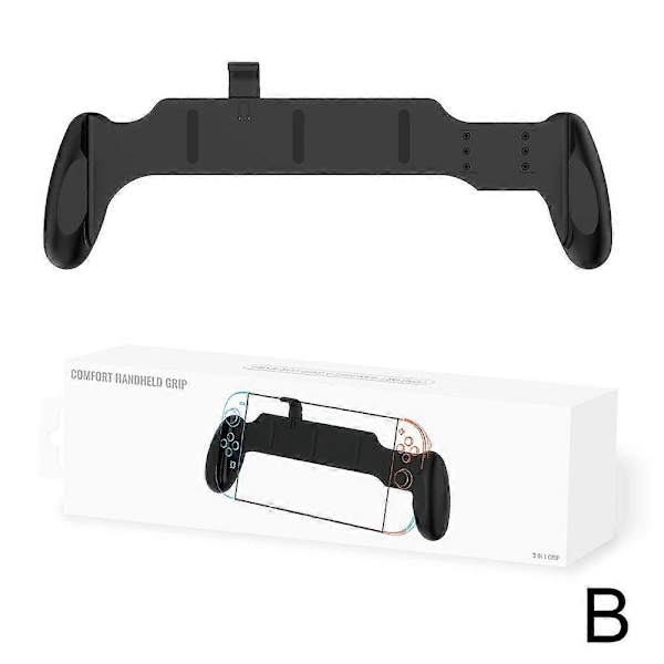 för Switch2 Portal Fodral med Ställ TPU Skyddande Skal Stöttåligt Black