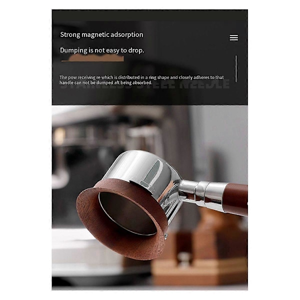Kaffedoserings Tratt Kaffedoseringsringar för Espressomaskin 6