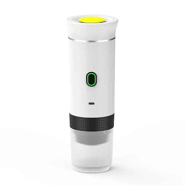 3-in-1 Mini Langaton Sähköinen Kannettava Espresso Kahvinkeitin Valkoinen