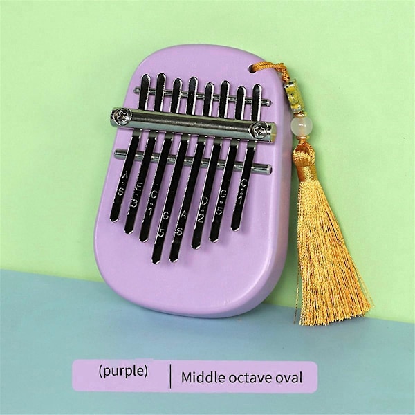 8-tons sapele vattendroppe medium kalimba C