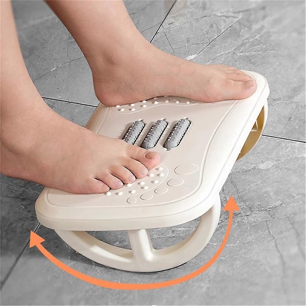 Ergonomiskt gungande fotstöd för hem- och kontorsbruk A