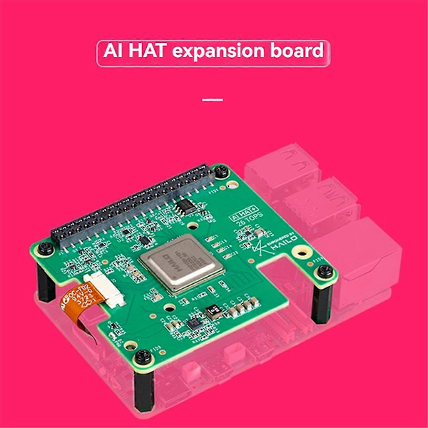 För Raspberry Pi 5 AI HAT+ Expansionskort Kit, 26Tops