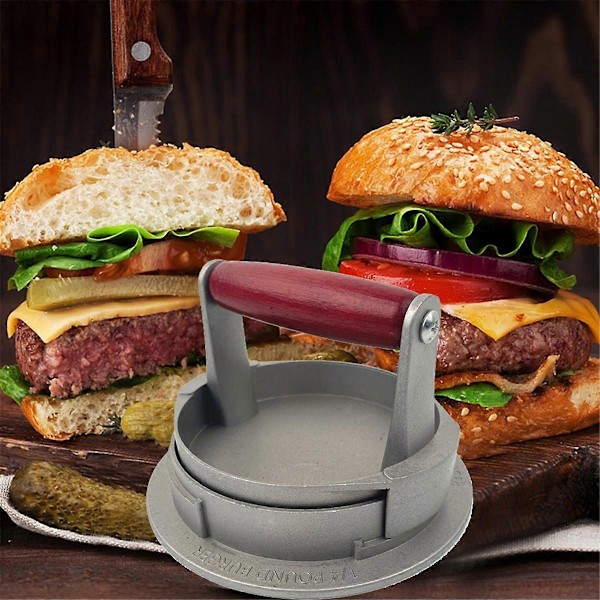Burgerpress Patty Maker Non-Stick, Fylld Hamburgare Patty Form