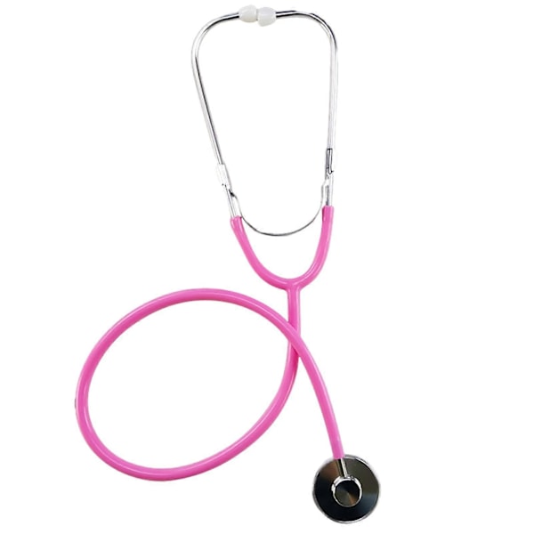 Leksaksstetoskop Realistisk Design Hörsnäcka Låtsaslek Rollspel Miljövänligt Stetoskop för Barn Pink