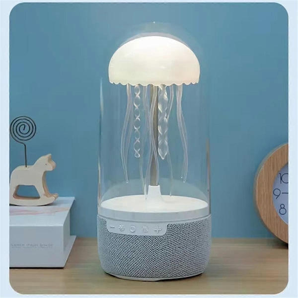 Jellyfish Lampa Bluetooth Högtalare - Färgglad HiFi Stereo 3D Surround