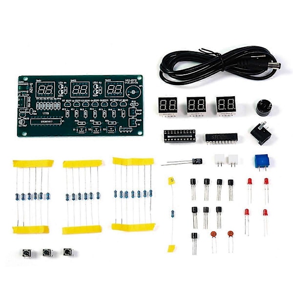 Elektronisk Klocka DIY Kit Digital Tube LED Display Suite