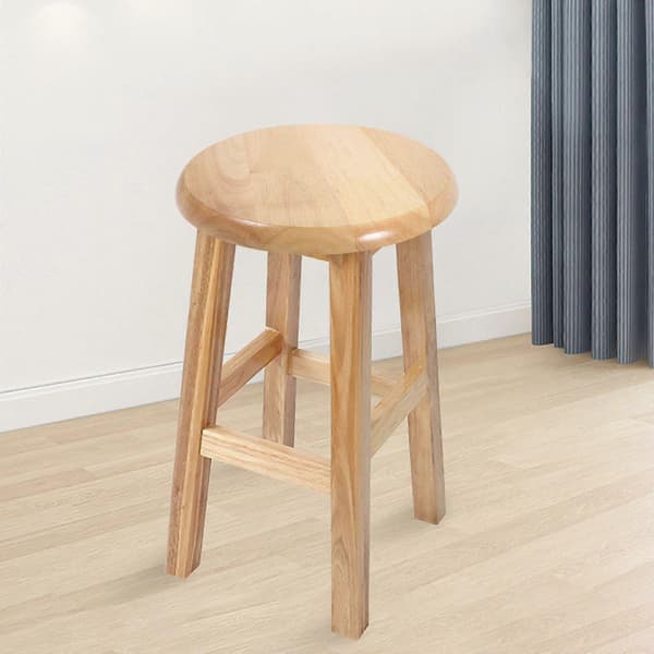 Stol Tresete Bar Rund Sete Erstatning Barstol Tre Sittedel