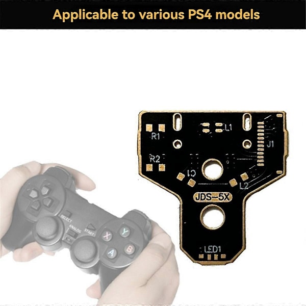 Laddningsmoderkort med laddningsgränssnittslampa för PS4-handkontroll