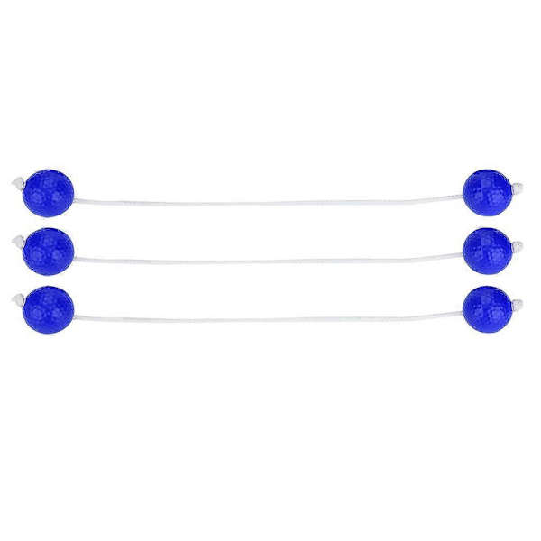 3 paria tikapuutgolfpallon heitto bolas -setti, varaosapallot, sininen