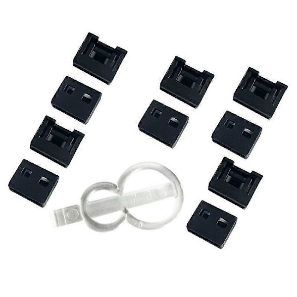 10 st USB Dammskydd Laddarport Skyddsplugg USB Säkerhetslås