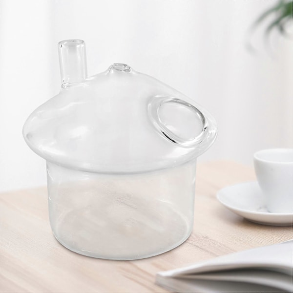 Svampeformet Hængende Glas Plantekasse Vase Rumble Akvarium