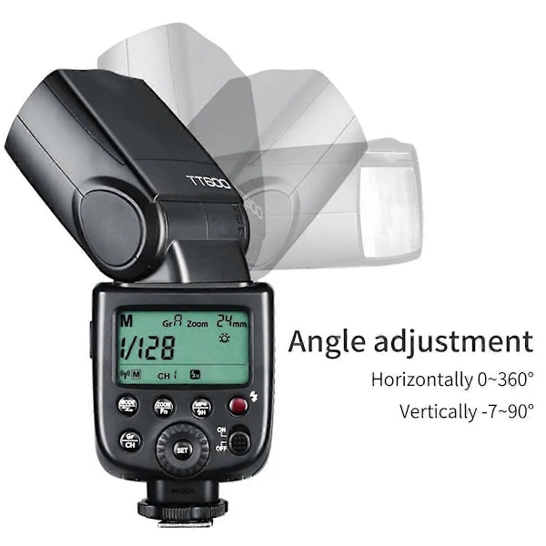 Flash 2.4G HSS TTL Trådlös Master Blixt TT350