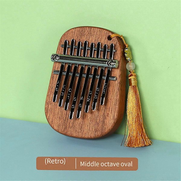 8-tons sapele vattendroppe medium kalimba C