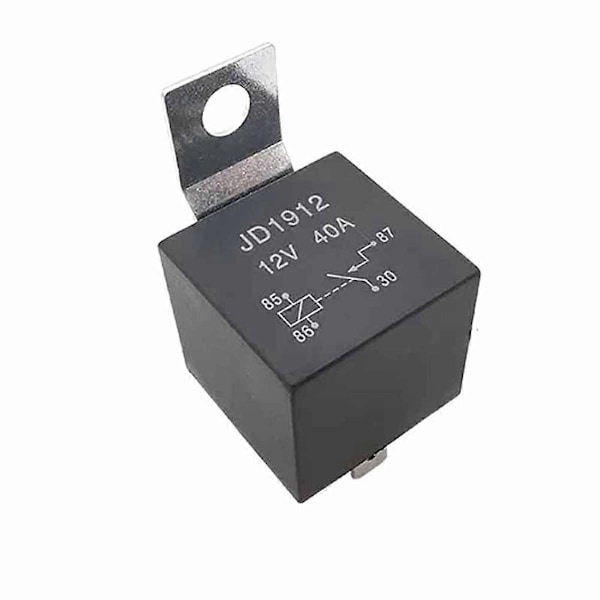 1 st Förstärkarrelä 4 stift 12V 40A för bilreläer