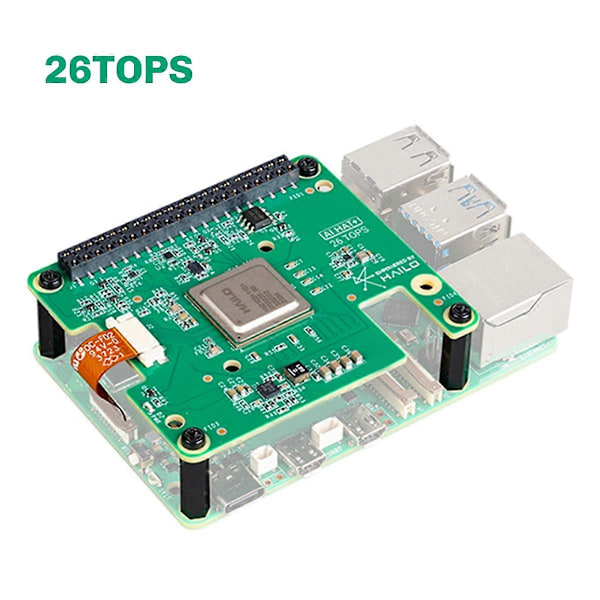 För Raspberry Pi 5 AI HAT+ Expansionskort Kit, 26Tops