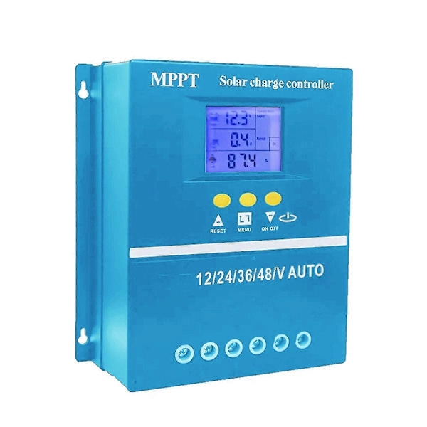 60A MPPT Aurinkolataussäädin 12V 24V 36V 48V Akkusysteemi Auto
