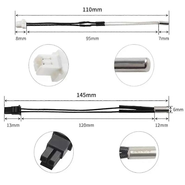 För Prusa i3 MK4 Extruder Hotend Kit 0.4MM Härdat Stål Munstycke