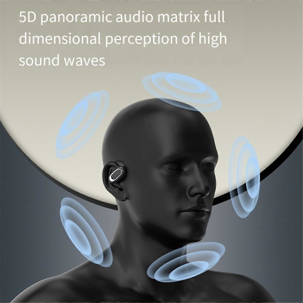 T35 Trådlöst Bluetooth Headset Digital Display Brusreducering, A