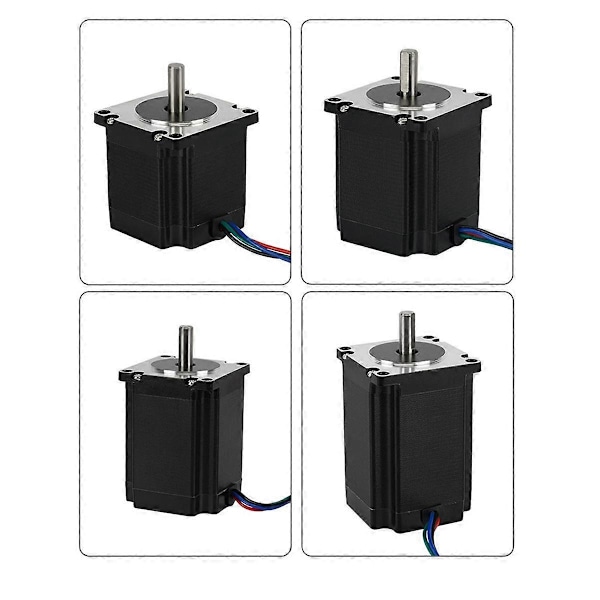 57 Stepper Motor 1.2N 45mm 2.8A 2 Faser 4 Ledning til 3D Printer DIY Graveringsmaskine Motor 57 Stepper Motor